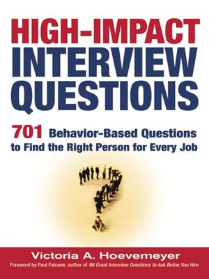 cover image of High-Impact Interview Questions